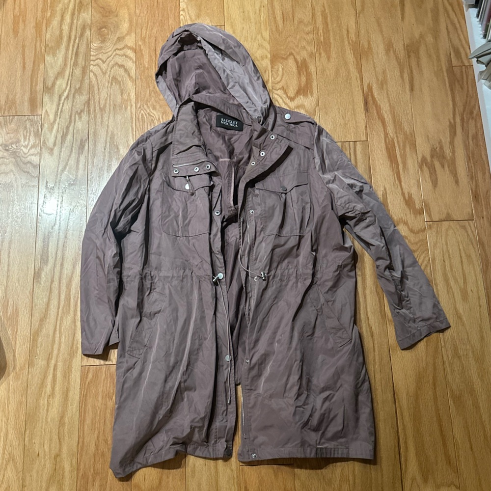 Badgley Mischka Brown Utility Jacket